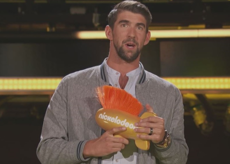 Michael Phelps receives Legend Award at Kids Choice Sports&nbsp;Awards