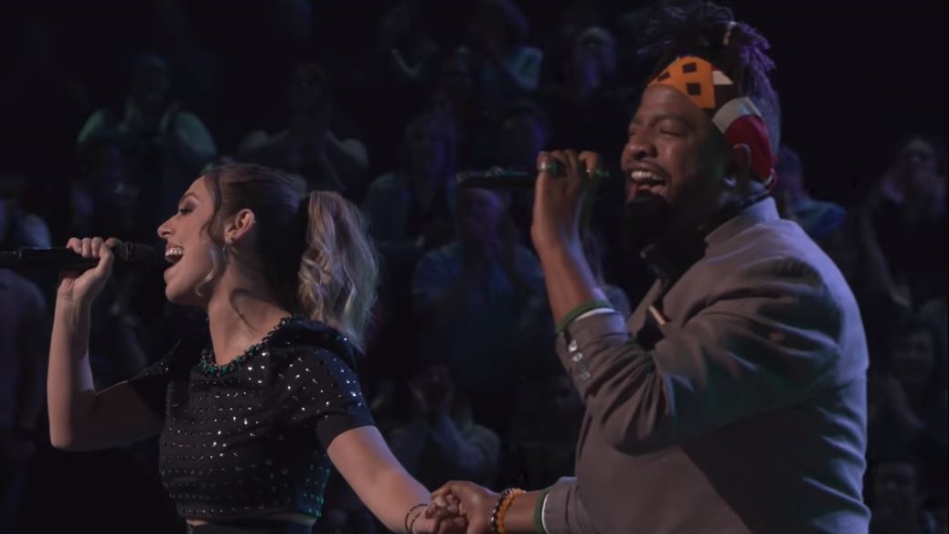 Jackie Foster sings ‘Sign of the Times’ with D.R. King, gets triple steal on The Voice