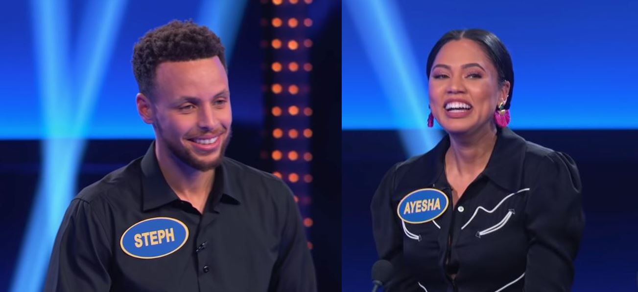 Ayesha and Stephen Curry land #2 on YouTube Trending, win $25k on Celebrity Family Feud