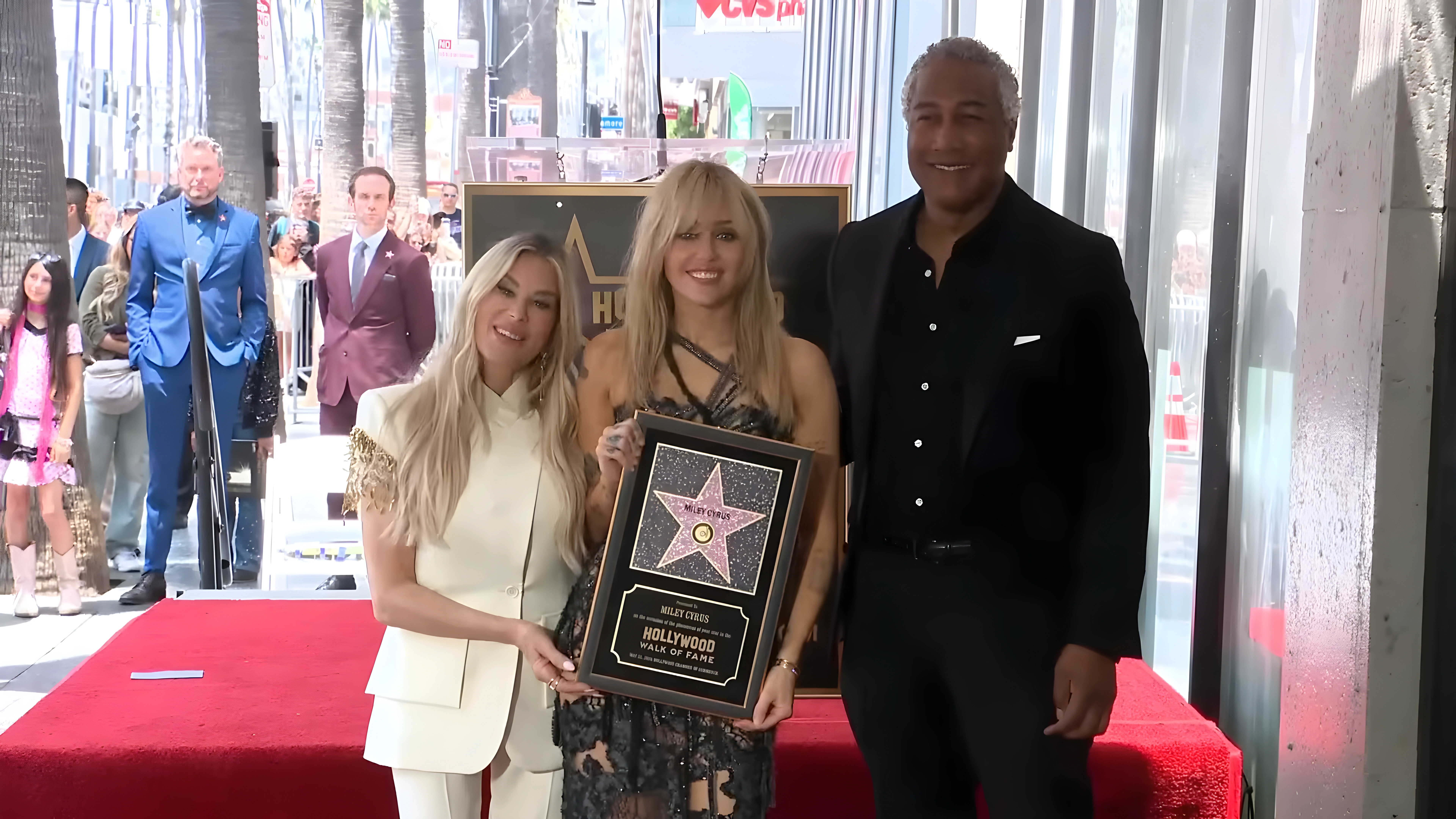 Miley Cyrus honored with Hollywood Walk of Fame star